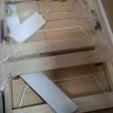Luciphia Wooden 2-in-1 Dog Stairs, 3-Step Foldable Anti-Slip Pet Steps