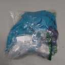Cherokee Scrubs Top for Women Mock Wrap with 3 Pockets, Soft, 2-Way Stretch & Durable Fabric - WW610 (Blue, XL)