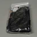 Truform Sheer Compression Stockings, 15-20 mmHg, Women's Knee High Length, 20 Denier, Black, X-Large