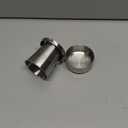 Litoexpe 5oz Collapsible Travel Cup With Keychain, Stainless Steel Folding Camping Cup Portable Drinking Mug For Hiking, Picnic and other Outdoor Activities, 150ml