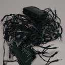 Outdoor String Lights Christmas Lights 50 LED Battery Operated String Lights Fairy Lights for Christmas Tree Wedding Wreath Party Home Garden Indoor, Waterproof, 18ft, Warm White, 2 Pack