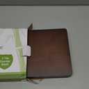 ZHWS Bathroom Counter Organizer for Make Ups, Dresser Table, Kitchen Countertop Organizer Adjustable 3 Tier Corner Shelf with 4 Metal Hooks for Coffee Bar, Spice Rack, Over Sink (16.9x16.9x15.3, Dark Brown)