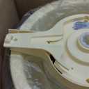 Nostalgia Electric Ice Cream Maker With 4 Qt Capacity- Old Fashioned Ice Cream Machine Makes Frozen Yogurt or Gelato in Minutes- Vintage Wooden Style Ice Cream Maker with Aluminum Canister- Light Wood