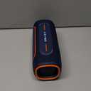 MusiBaby Portable Bluetooth Speakers with Lights, 80W Loud Outdoor Wireless Speaker with Stereo Sound, IPX5 Waterproof, 24H Playtime, BT 5.3, FM, for Home/Travel/Party Valentines Gifts (Blue)