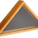 flag connections Cadet III Flag Display Case for 5ft x 9.5ft Flag - Oak Case Only