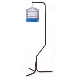 Pet Products Tubular Steel Hanging Bird Cage Stand with Metal Hook