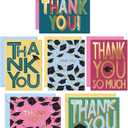 S&O Set of 24 Fun Graduation Thank You Cards with Envelopes - Teacher Greetings for High School & College Graduate - Cute Appreciation Notes for Happy Convocation - College Decor Note