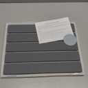 Large Stone Dish Drying Mat for Kitchen Counter, 24"16", Collapsible Quick Dry Dish Drying Mat, Ultra Absorbent Diatomaceous Earth Mats for Dishes Bottles Cups, Match Any Countertop - Dark Grey