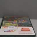 Led Drawing Board with 13 Light Effects, 16" Rechargeable Glow Doodle LED Note Board with Colors, Neon Light Up Drawing Tablet Gifts for Kids for Valentines Birthday Christmas Gift Ideas