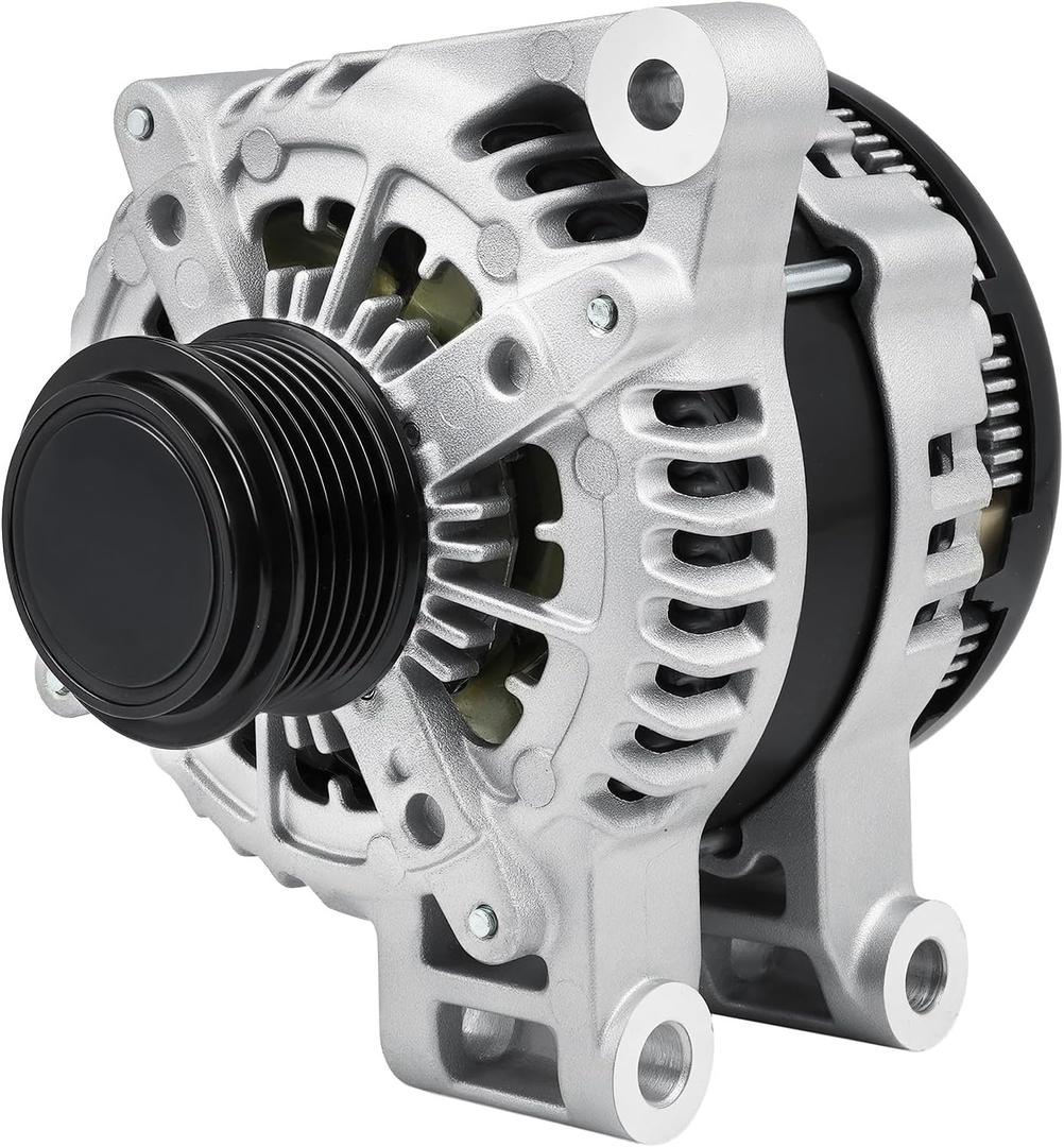 New Alternator Replacement for V6 3.6L 2009-2017 Chevrolet Traverse, 2007-2016 GMC Acadia, 2007-2010 Saturn Outlook, 2008-2017 Buick Enclave, 20838975, 23105717, 25815839, GM20838975, 11252N