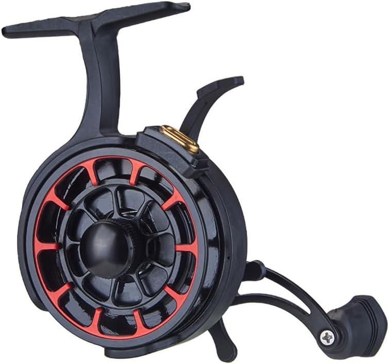 Carbon Ice Fishing Reel, Structure Upgrade Magnetic Drop System Ice Color Random
