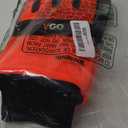 Vgo... Chainsaw Gloves, 12-Layer Chainsaw Protection on Both Hand Back, leather Work Gloves, Mechanic Gloves M