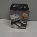 LEEPENK 304 Stainless Steel Lunch Box and Food Containers with Lids 4 Pack 1400/850/550/550ml, Leak-Proof and Stackable Stainless Steel Bento Box for Travel and Work Adults