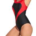 Womens Athletic One Piece Swimsuit Racerback Competitive Training Bathing Suit (L)