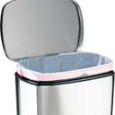 Amazon Basics Flextra Tall Kitchen Drawstring Trash Bags, 13 Gallon, Unscented, 50 Count