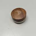54mm Espresso Distribution Tool Walnut Coffee Distributor Adjustable Depth Stainless Steel Espresso Leveler Compatible with Breville Espresso Machines