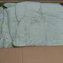 Luxury Bath Towels Set - 12 Piece (4 Large Bath Towels,4 Hand Towels,4 Washcloths), 100% Microfiber,Extra Absorbent Super Soft & Quick Dry,Complete Family Pack for Bathroom Gym Pool,Green