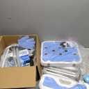 Swive Shower Chair with Arms and Back Heavy Duty 500 lbs for Seniors, Elderly, Disabled, or Bariatric Adults Bench Seat for Inside Shower Stall and Bathroom Bath Tub Seats Adjustable Stool