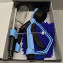 Car Wash Foam Gun for Garden Hose, Foam Cannon Car Wash Kit with Microfiber Wash Mitt, High Pressure Nozzle & 3 Spray Modes, Hose Foam Blaster for Cars, Trucks, RV, Motorcycle Cleaning - Blue