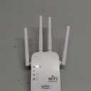 WiFi Extender, WiFi Extenders Signal Booster for Home Up to 8500 sq.ft and 45 Devices, WiFi Range Extender, Wireless Repeater, Long Range Amplifier with Ethernet Port, 1-Tap Setup, Alexa Compatible