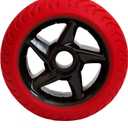 RIG 9800 Pro Replacement Wheels, Black/Red