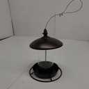 Metal Roof Bird Feeder - Chew Proof for Outdoor Hanging Wild Bird Seeds. Bronze (1.7lb:Bronze)