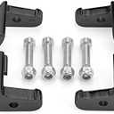 Mofun Driver Floorboard Relocation Brackets Compatible with Harley Touring Street Road Electra Glide Road King Trikes Motorcycle Foot Control 2017-2025