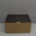 PERMO Set of 2 Classic Rustic Industrial Wall Sconce Lighting Fixture with Flared White Textile Lamp Shade and Antique Brass Tapered Column Stand, Hardwired, E26 Base