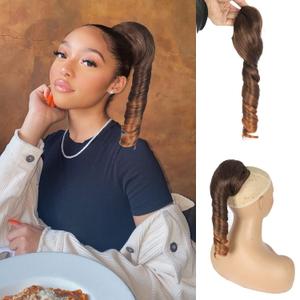 Oseti Short Curly Hair Extensions Spiral Curl Drawstring Ponytail for Black Women 14inch Ombre Brown Blonde Ponytail Extension Ringlet T4/30# Pony Tails Clip in Synthetic Hairpieces for Women Oseti Short Curly Hair Extensions Spiral Curl Drawstring Ponytail for Black Women 14inch Ombre Brown Blonde Ponytail Extension Ringlet T4/30# Pony Tails Clip in Synthetic Hairpieces for Women