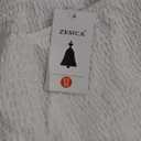 ZESICA Dress for Women White Shirt Size M 