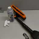 6 in 1 Snow Shovel & Snow Brush with Windshield De-Icer & Ice Scraper for Cars, Trucks, SUVs,40" Extendable & Bendable Thicken Aluminum Tube for Easy Roof Cleaning,180 Pivoting Head & EVA Grip