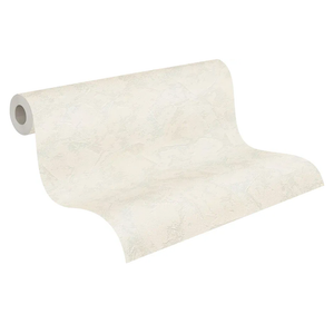 Livingwalls Wallpaper with Plaster Effect - Grey, Beige - Stone Wallpaper 395.99in x 20.87in