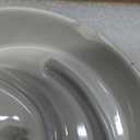 Ceramic Slow Feeder Dog Bowls Small Breed, 0.6 Cups Dog Food Dish for Fast Eaters, Puzzle Bowl for Small Dogs and Cats,White