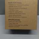 Brightown Smart Christmas Snowflake Lights, 12ft 96LED with 8 Drops Outdoor Icicle Lights with APP Control & Music Sync, Waterproof Connectable, 80+ Scene Modes for Roof, Window, Yard, Patio