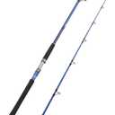 Fiblink 2-Piece Saltwater Spinning Fishing Rod Offshore Graphite Portable Fishing Rod (7 Feet), 7' Medium Heavy
