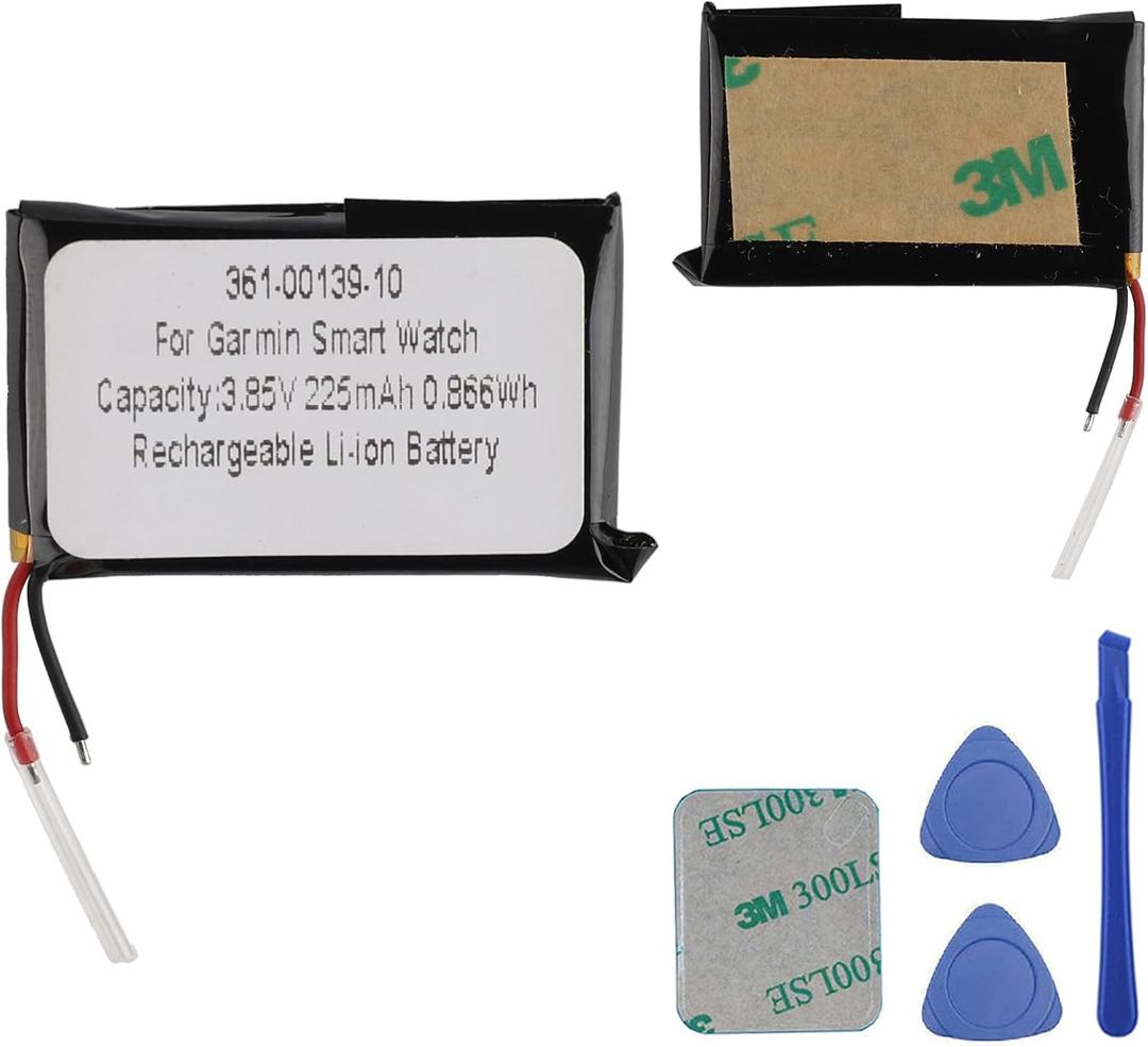 361-00139-10 Replacement Battery for Garmin Venu 2 Venu 2s Venu SQ2 Battery