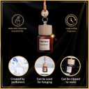 3 x Car Air Fresheners 3-Pack Long Lasting Hanging Freshener for Auto and Home, 3pcs Sandalwoodt&Citrus&Fruit