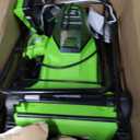 Greenworks 48V (24V x 2) 17" Cordless (Push) Lawn Mower (200+ Compatible Tools), (2) 4.0Ah Batteries and Dual Port Rapid Charger Included