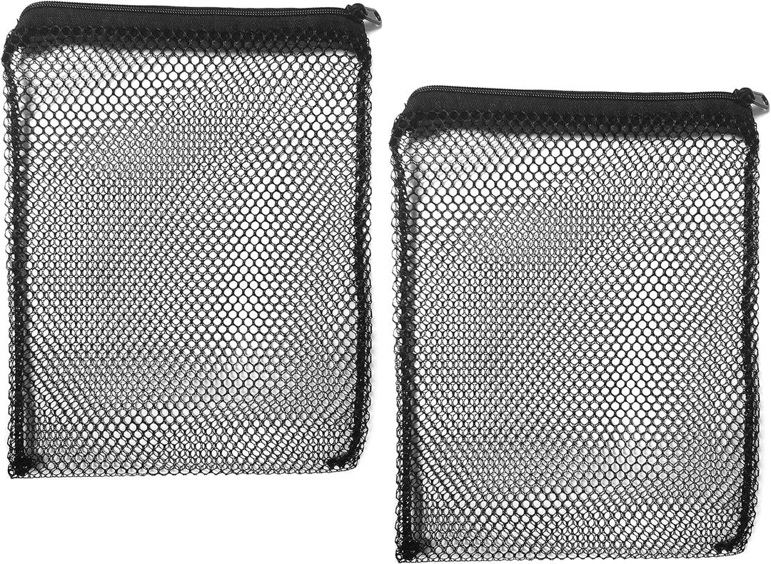 Aquatic Experts Mesh Bags for Bio Ball Filter Media - Perfect for Aquarium and Pond Filtration, (2 Pack 7 inch x 9 inch)