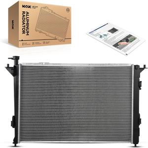 KAX CU13194 Engine Radiator Replacement, Compatible with 2011-2015 Soren to, 2013-2018 Santa Fe Sport 2.4L, 2010-2018 Santa Fe, 2019 Santa Fe XL