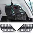 MAIKER Rear Window Molle Panel Modular Storage Panel System with 4 Storage Bag and 10 Fastening Tape for Toyota 4Runner 2010-2023