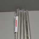 Brushed Nickel Shower Curtain Rods - 31-92 Inch Spring Tension Shower Rods for Bathroom, Adjustable, No Drilling, No Rust, Stainless Steel