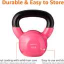 Amazon Basics Vinyl Kettlebell