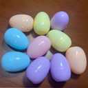 Pastel Color Easter Eggs 48 Piece Colorful Plastic Easter EggsPlastic Eggs Fillable Empty for Gift Baskets or Egg Hunt