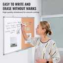 VEVOR 36"x 24" Whiteboard & Cork Board Combo with Aluminum Frame  2-in-1 Magnetic Dry Erase Bulletin Board for Wall Mount  Ideal for School, Home, Office