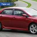 Window Visors Rain Guards Shield for 2003-2008 Toyota Corolla, Out-Channel Window Vent Wind Deflectors Visors Shades for 03-08 Corolla