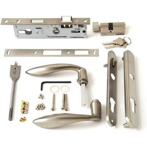 Andersen Storm Door Handle Assembly in Nickel Finish Contemporary Style 2004 to Present