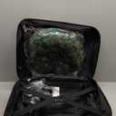 Kid's Luggage Set 2 Piece Suitcase Set 16" Hardside Luggage with Spinner Wheels Girls Carry on Toddler Travel Rolling Suitcase with Neck Pillow Airline Approved (B Green)