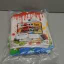 Sweetude 24 Pcs Art Party Favors Bags Non Woven Paint Gift Bags with Handles Paint Splatter Party Decorations for Art Birthday Treat Goodies Baby Shower Supplies, 4 Styles, 7.87 x 9.84 in