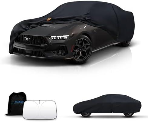 Tozaroa Car Cover Waterproof for Sedan/Coupe 186-193 inch